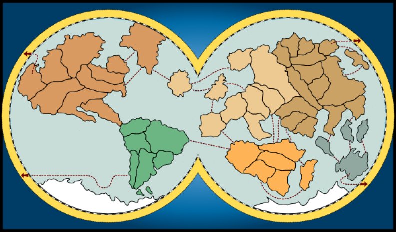 the map